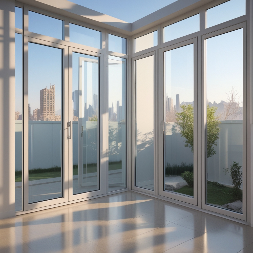 سپندار UPVC خرید و فروش در و پنجره دوجداره با نصب سریع در تهران صادقیه