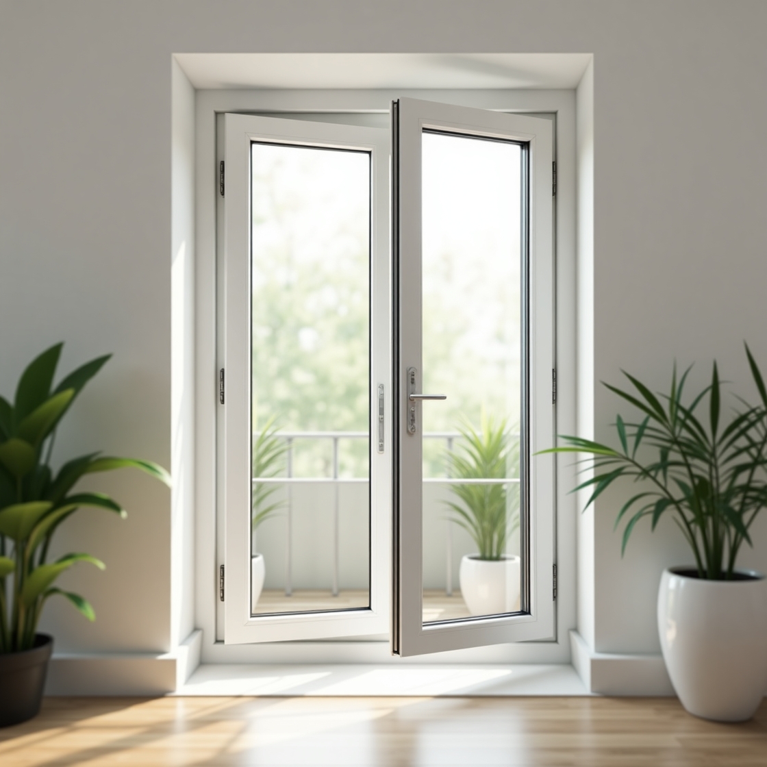 سپندار UPVC فروش پنجره دوجداره با پروفیل آلمانی در تهران شهران
